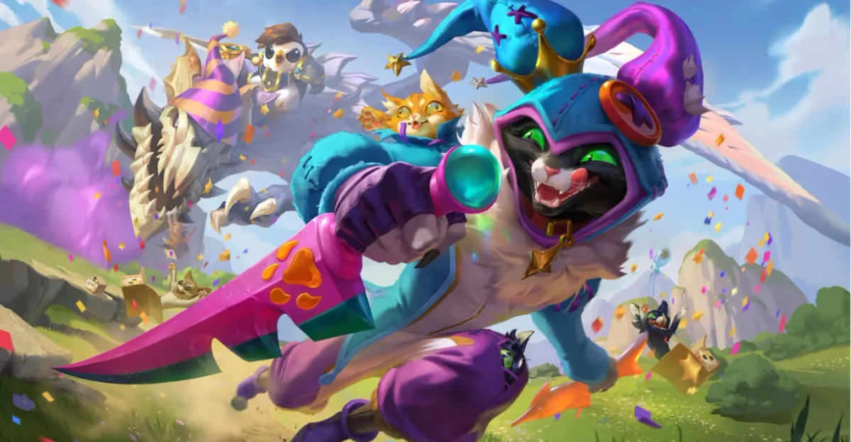 Pengu Garen vs Kočičí Shaco