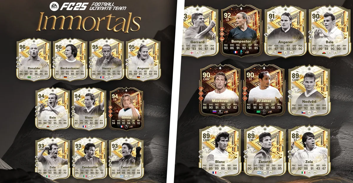 Nové promo FUT Immortals je tady!