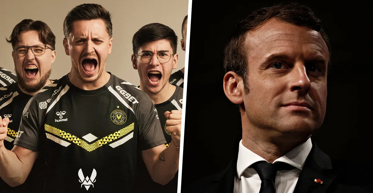 Francouzský prezident pogratuloval týmu Vitality!