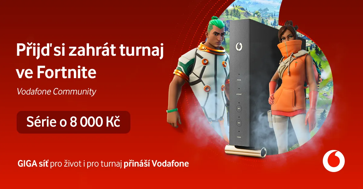 Vodafone Community ve hře Fortnite