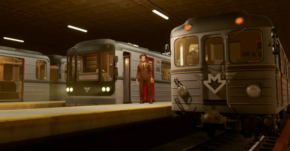 Simulátor pražského metra Back in Service