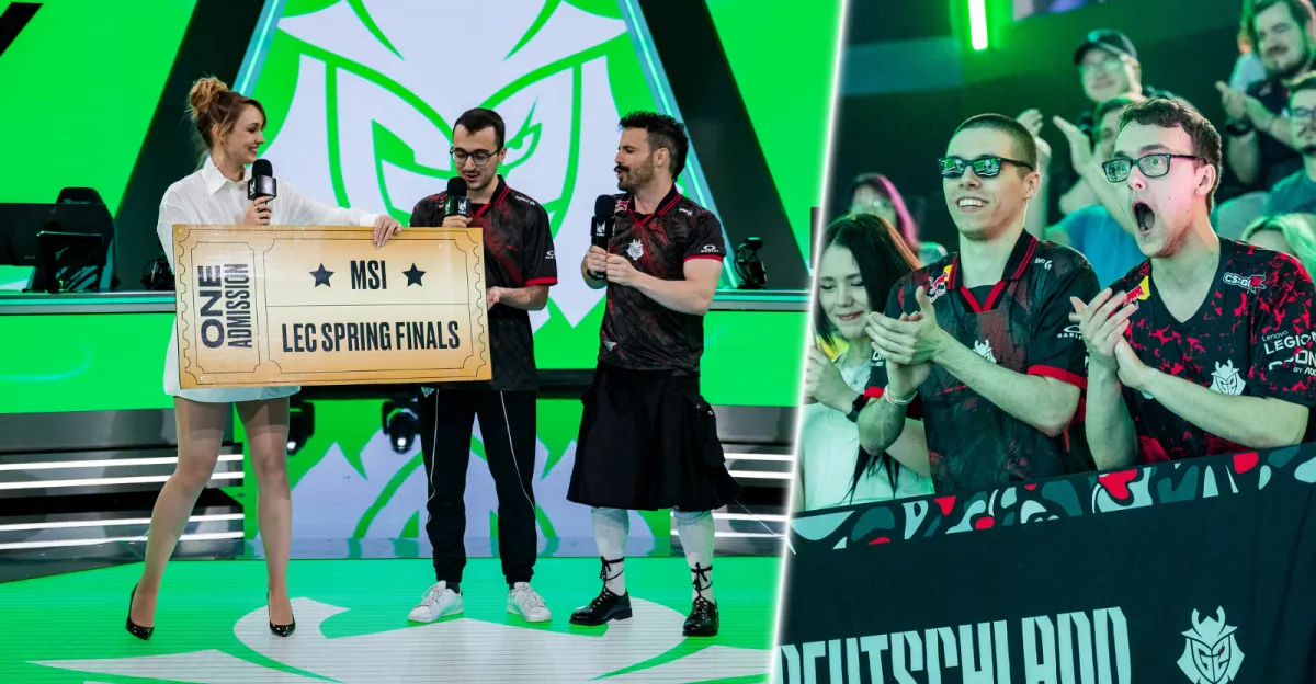 G2 jako první tým postupuje na MSI!