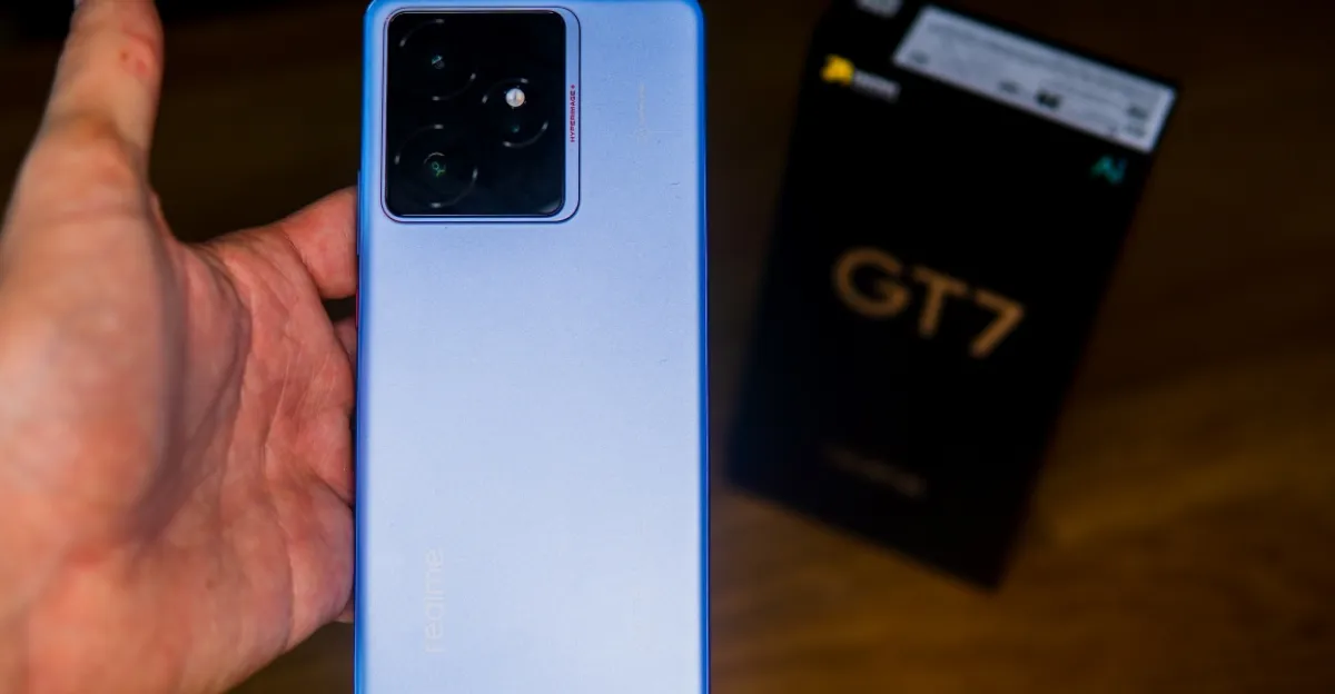 Realme GT 7 je konkurencí pro Apple iPhone 16.