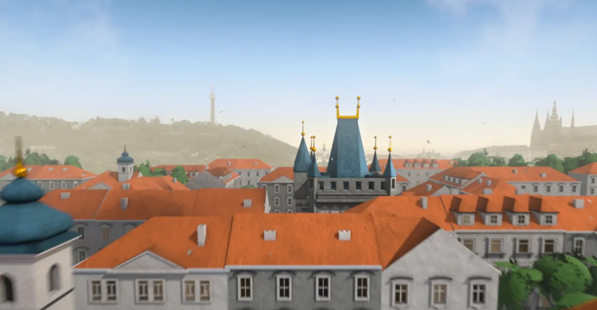 Videohra Playing Prague od studia Charles Games