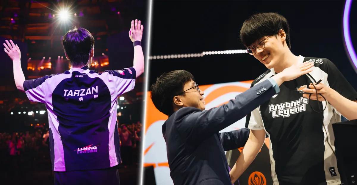 Tarzan a Tabe po výhře nad BLG