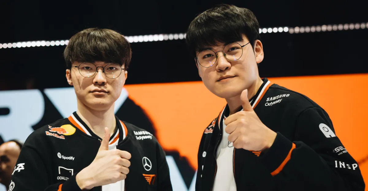Faker a Gumayusi