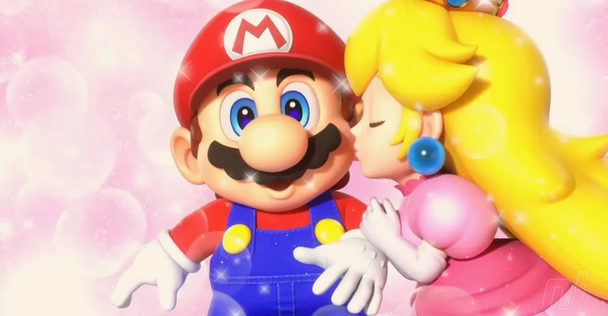 Mario a Peach