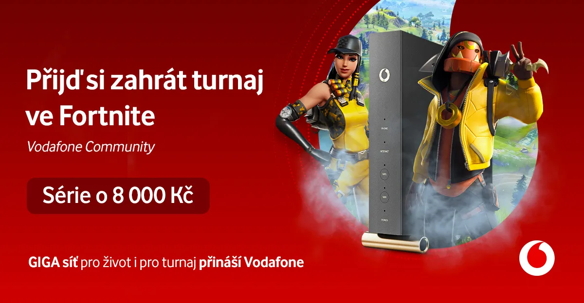 Vodafone Community ve hře Fortnite