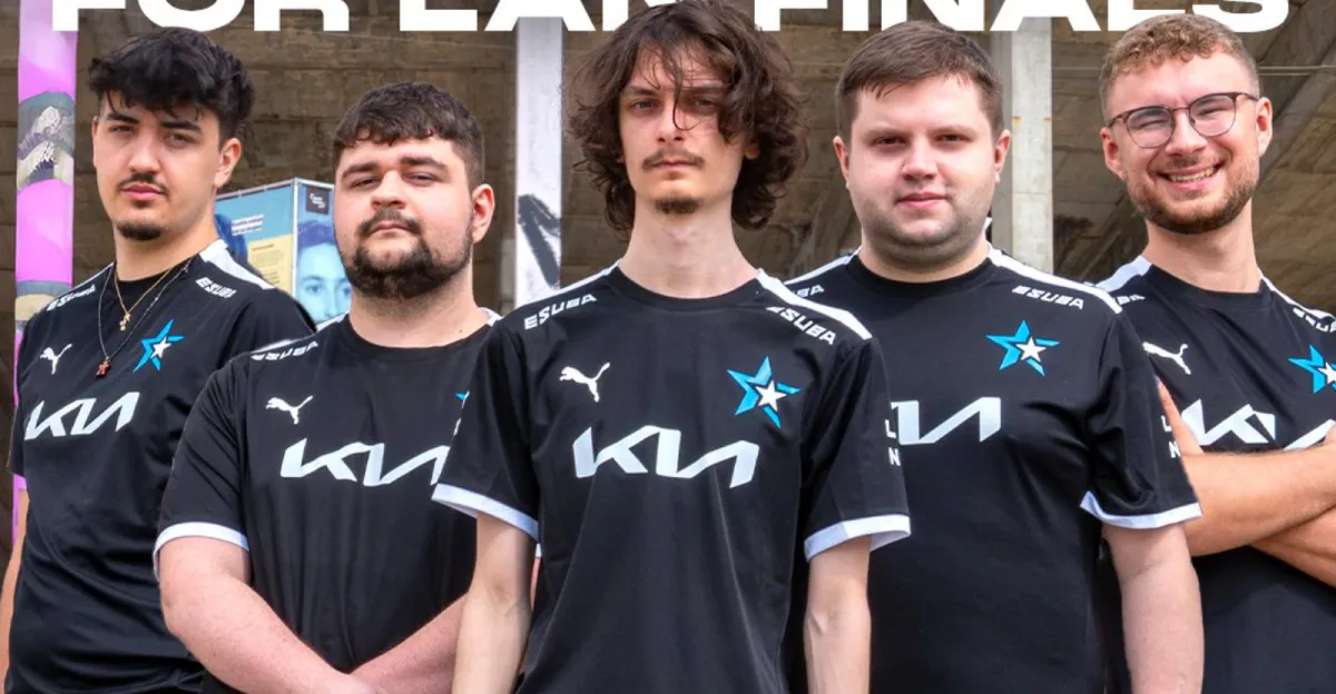 Sestava eSuby připravená na finále