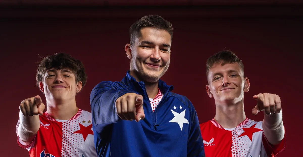 Reprezentanti SK Slavie Praha na poli esportu