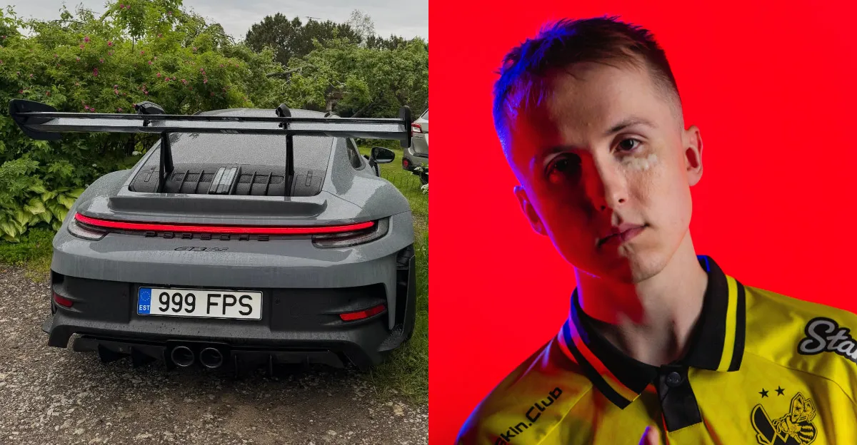 ropz a jeho Porsche 911 GT3 RS