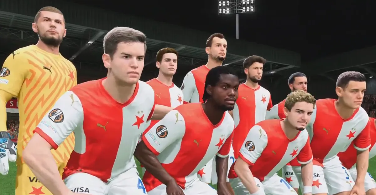 Slavia vládne českým týmům v EA Sports FC 26!
