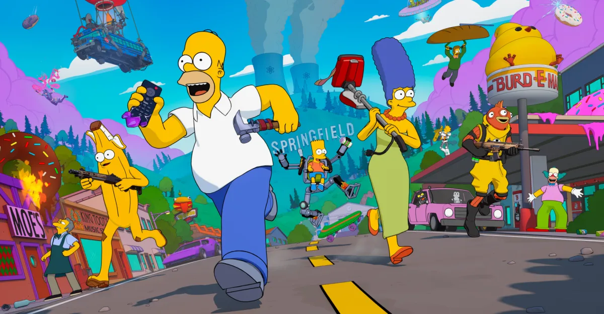 Simpsons ve Fortnite
