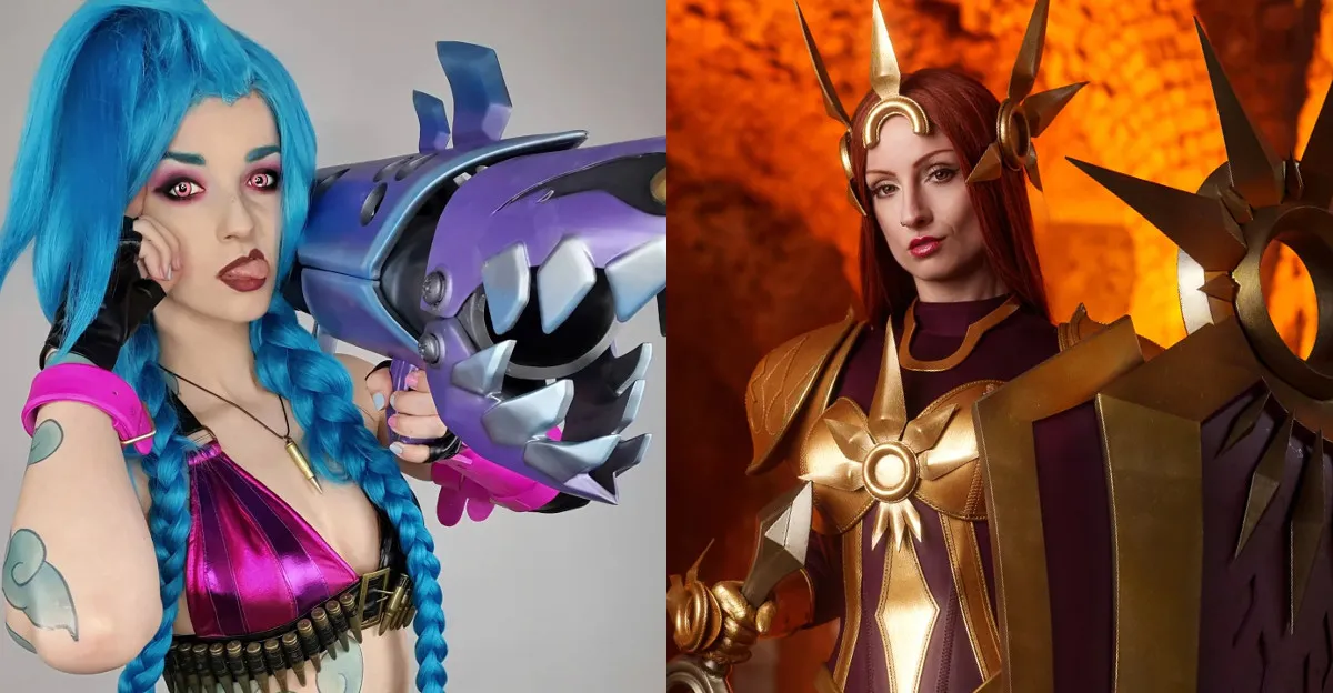 Jinx a Leona v podání cosplayerek