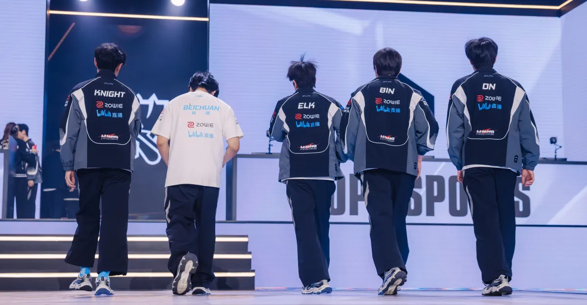 Sestava BLG po vypadutní z Worlds 2025