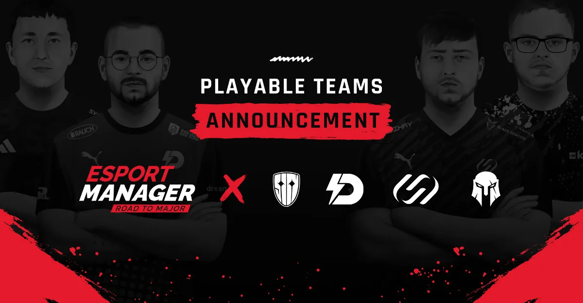 Český tým na Majoru? Díky licencovanému obsahu v Esport Manageru brzo realita!