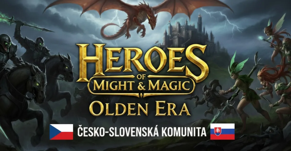 Logo Heroes Olden Era CZ/SK komunity