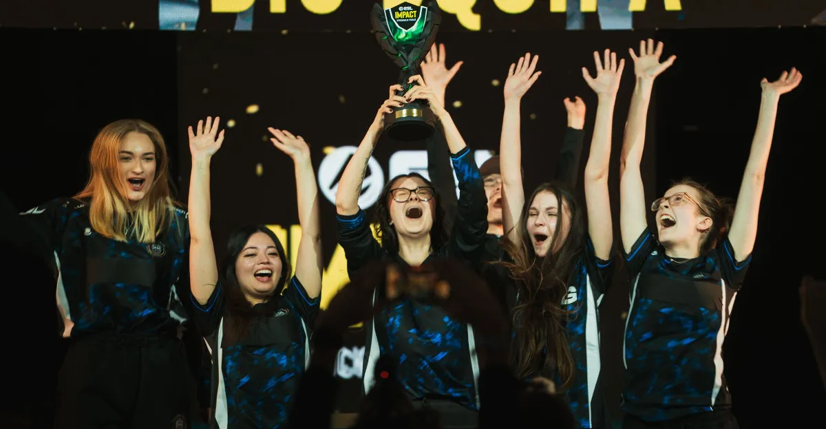 Poslední vítězky ESL Impact: BIG EQUIPA