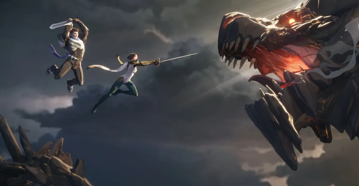 Demacia (ilustrační obrázek z League Displays)