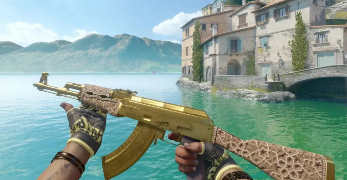 AK-47 | Gold Arabesque