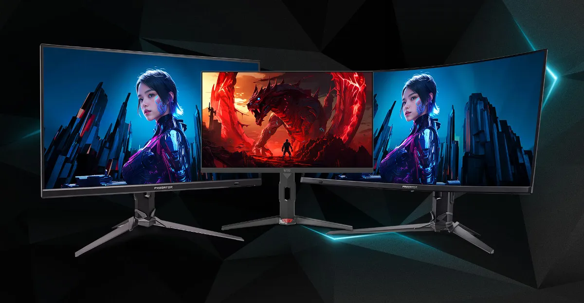 Nové monitory Acer