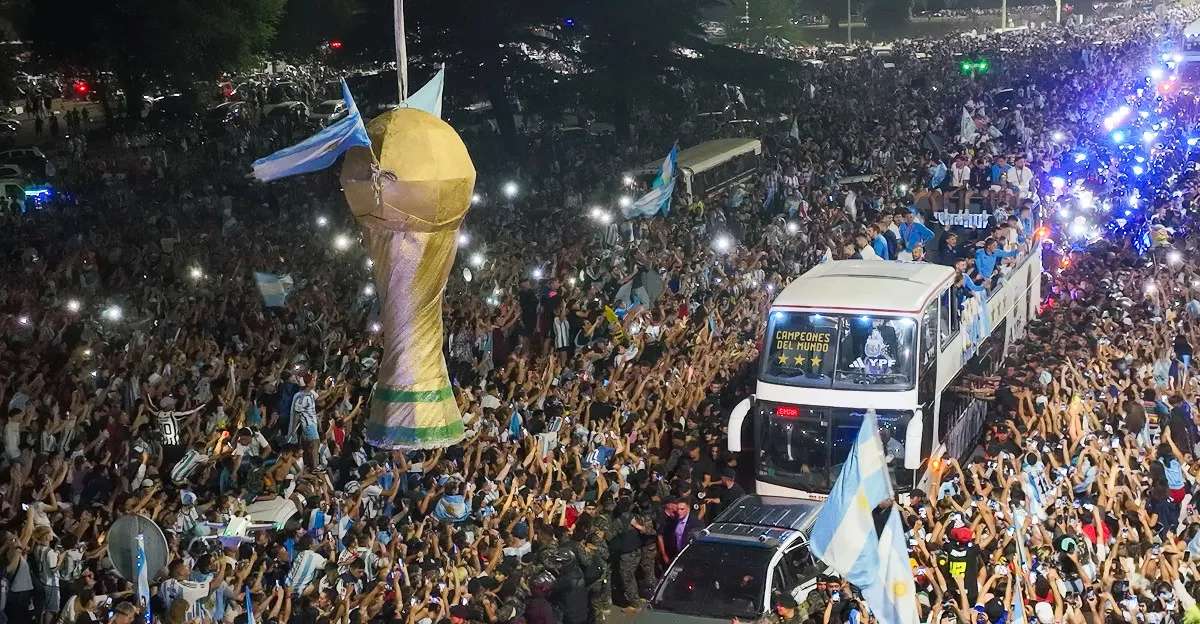 Vášeň argentinských fanoušků