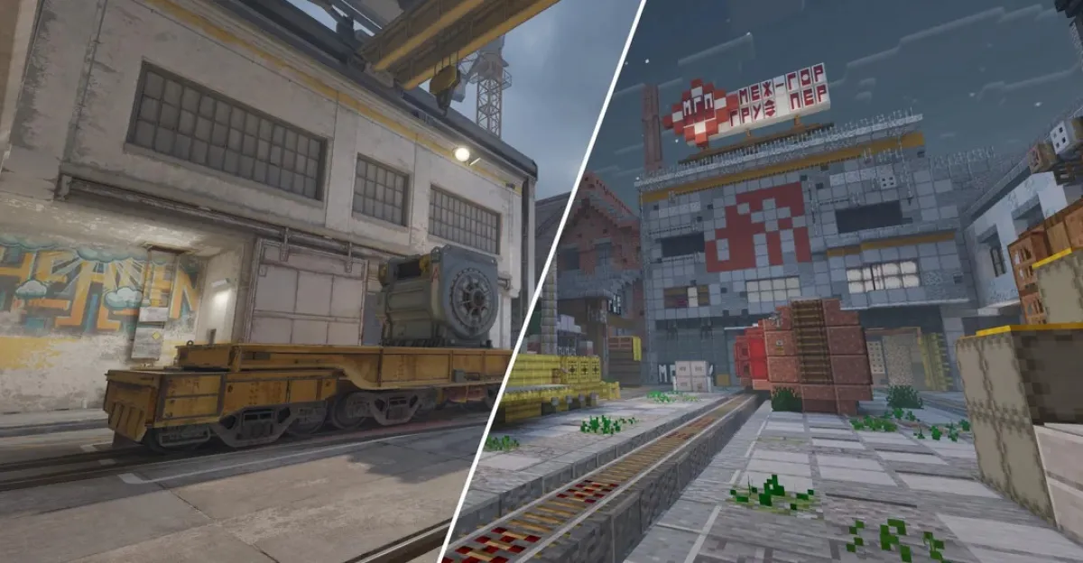 Minecraft verze Trainu v CS2