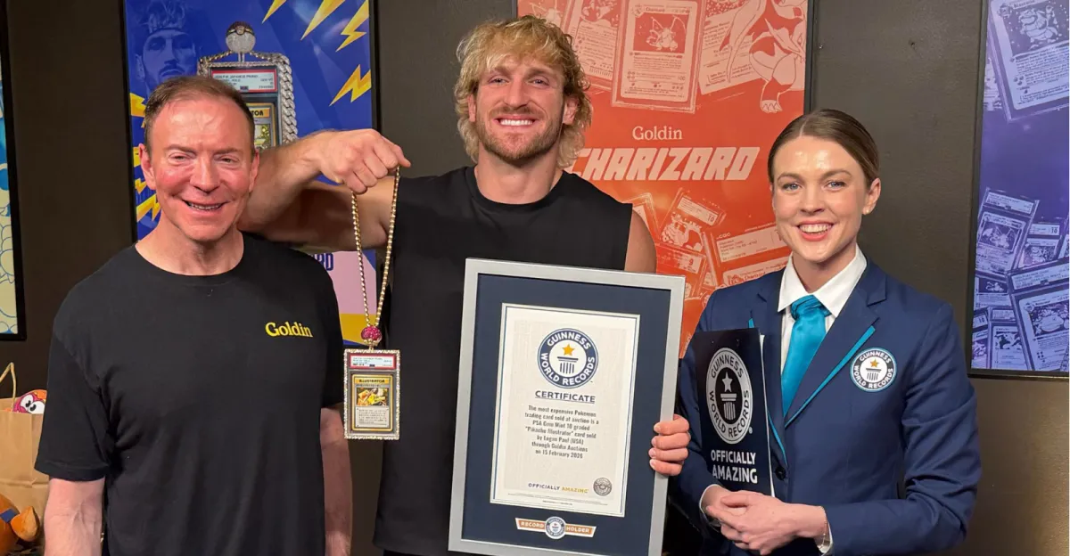 Logan Paul prodal nejdražší kartu světa (Pikachu Illustrator)