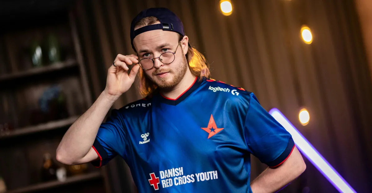 Johannes „b0RUP“ Borup v roce 2023 hrál za Astralis