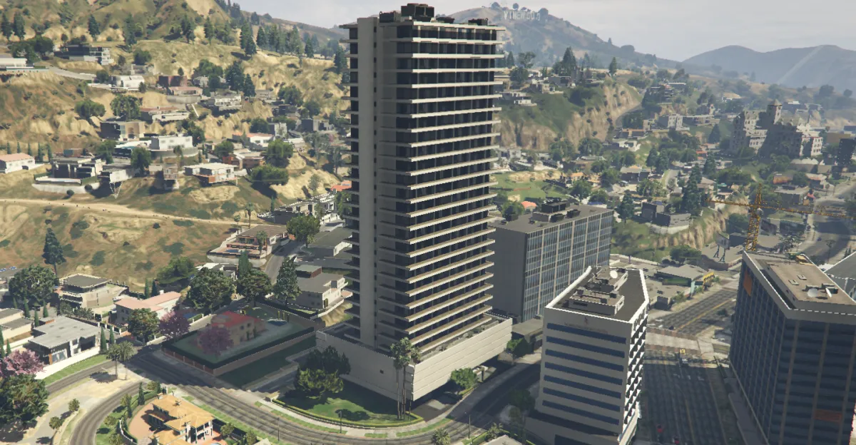 Předloha slavného mrakodrapu z GTA je na prodej