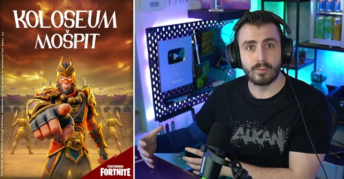 Koloseum Mošpit láká na známá jména Fortnite scény
