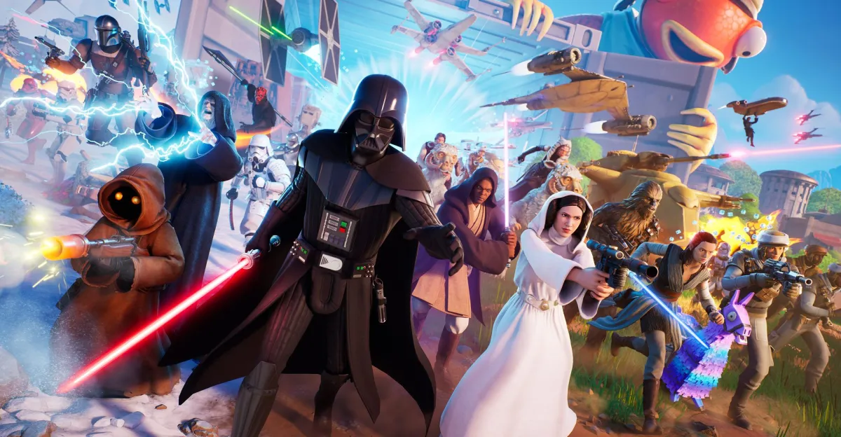 Fortnite spustil obří Star Wars měsíc