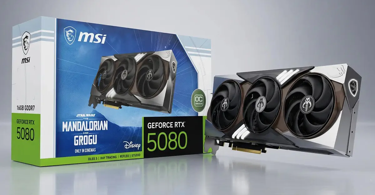 GeForce RTX 5080 16G The Mandalorian and Grogu Edition OC