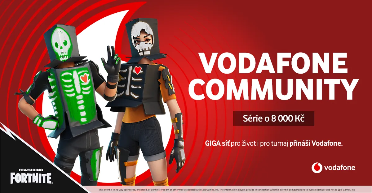 Vodafone Community featuring Fortnite