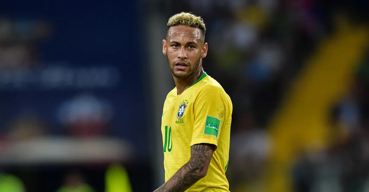 Neymar v reprezentačním dresu