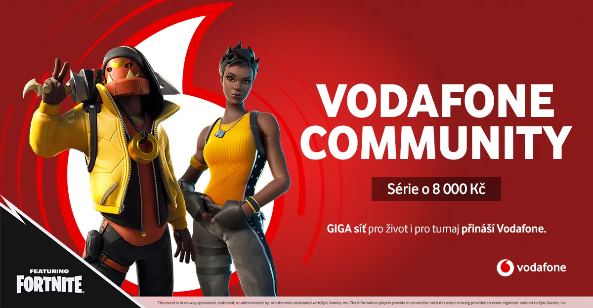Vodafone Community featuring Fortnite