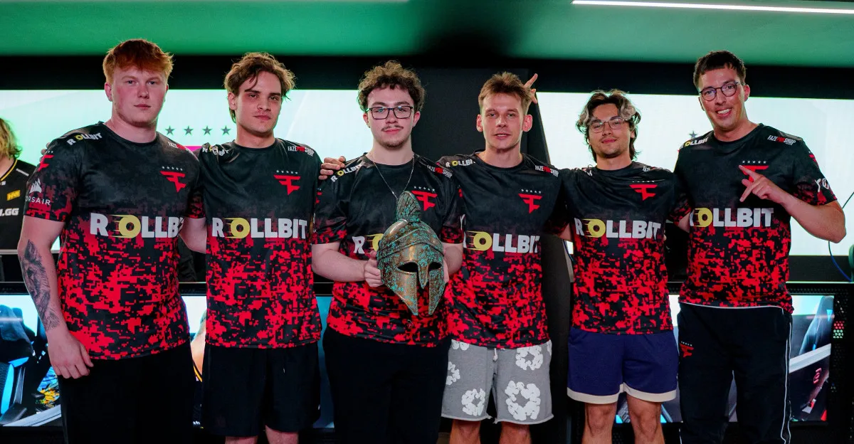 FaZe Clan s trofejí