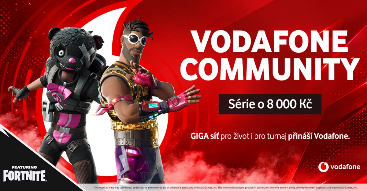 Vodafone Community featuring Fortnite