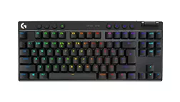 Logitech G PRO X TKL LIGHTSPEED Tactile, černá