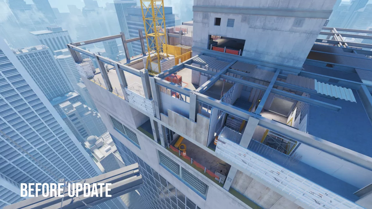 Vertigo před updatem