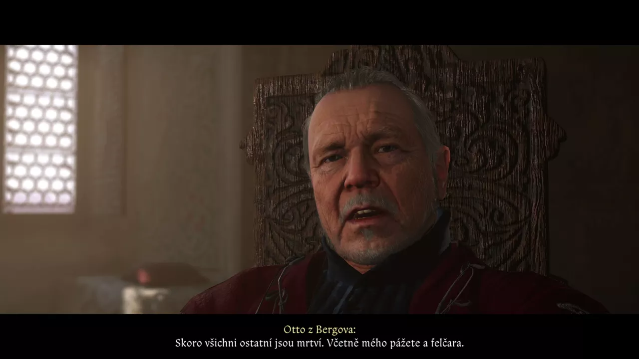 Marek Vašut jako Ota z Bergova v Kingdom Come: Deliverance II