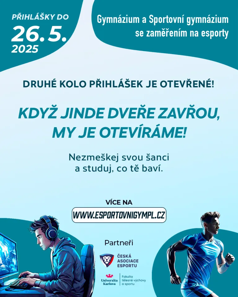 Druhé kolo přihlášek si blíží!