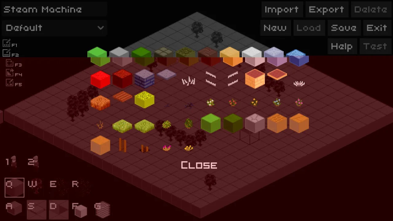 Pushmania nabízí stovky úrovní a také editor levelů.