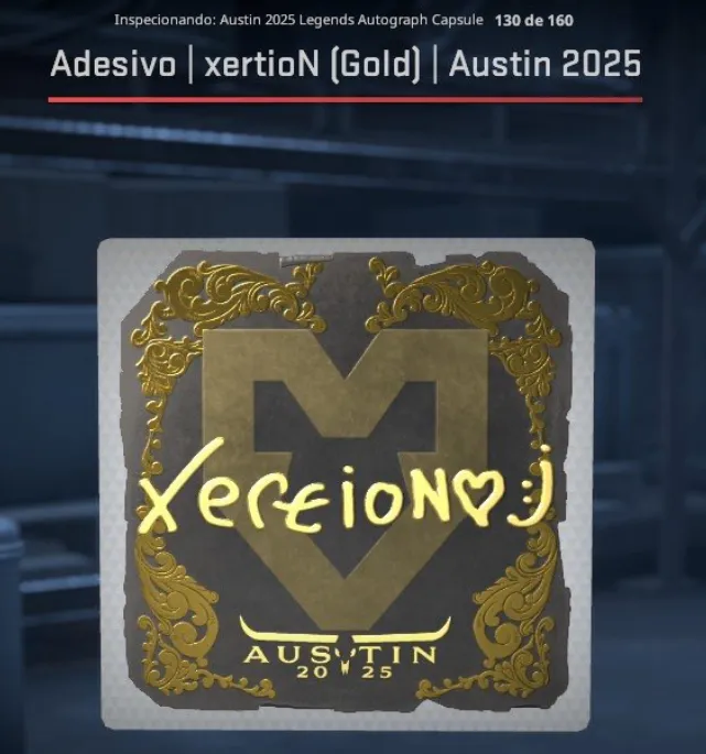 xertioN nechal odkaz své přitelkyni.