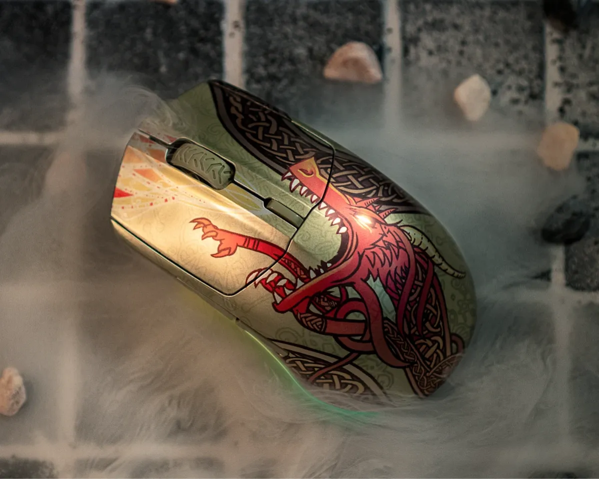 Myška SteelSeries CS2 Dragon Lore v plné kráse!