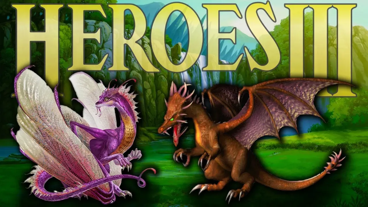 Heroes III feire and rush dragon