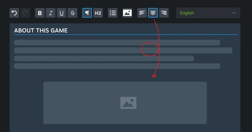 Podpora zarovnání textů a obrázků