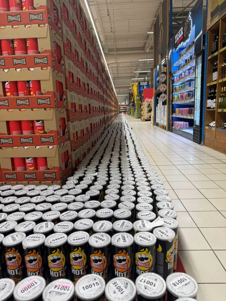 Světový rekord Pringles