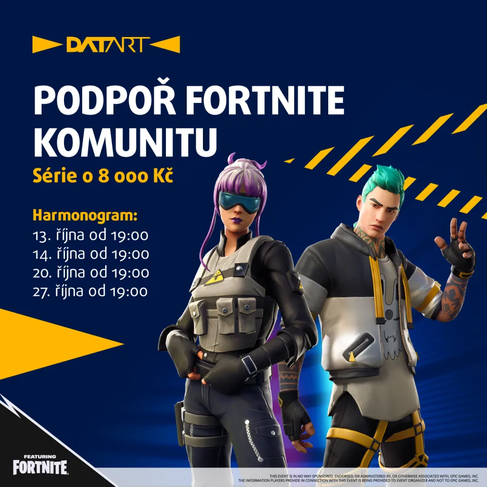 DATART Fortnite turnaj