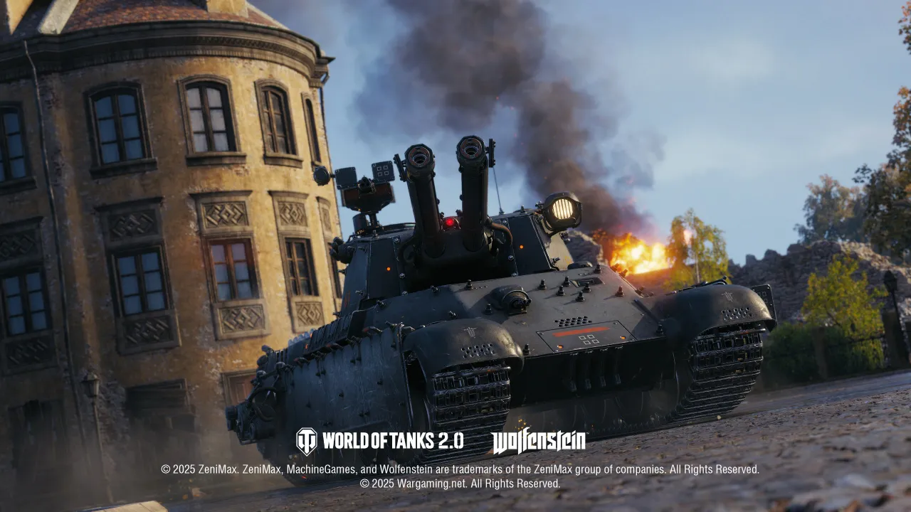 Nový tank Zwilling inspirovaný Wolfensteinem